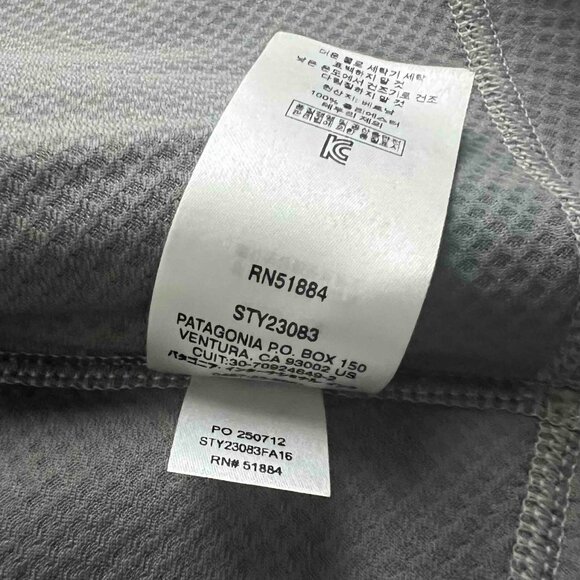 W's Patagonia Classic Retro-X  Vest, Size Large, Grey/Blue $120 (retails $179) - Picture 5 of 5